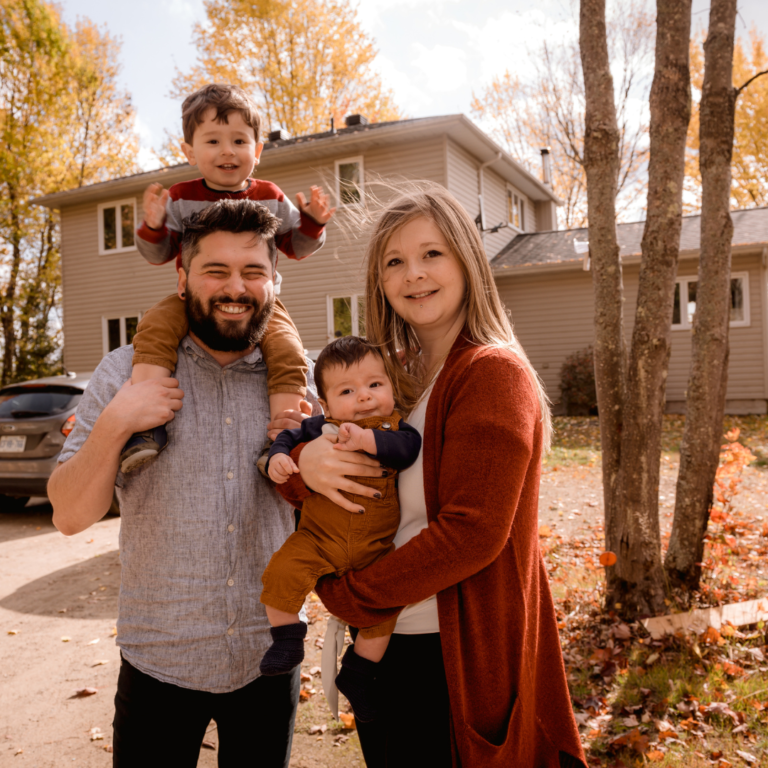 Family with Two Boys Showing Perfect Smiles After Jaw Movement Disorder Treatment | General Services in Tustin, CA